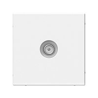 Розетка TV Проходная без рамки Systeme Electric ArtGallery  1-м. белый картинка